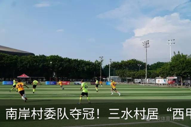 南岸村委队夺冠！三水村居“西甲”燃情落幕